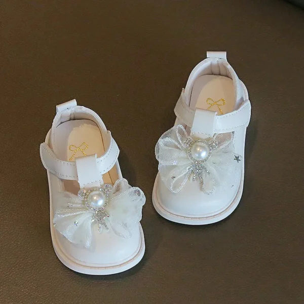 Zapatos Niña Soft Soled Baby Walking Shoes Autumn Girl Princess Shoe Bow Leather Shoes Girl Single Shoe Baby Shoe Туфли Лолита - Image 3
