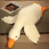 Gaint White Goose Plush Toy Super Soft Goose Stuffed Animals Plushie Huging Pillow Yellow Duck Peluche Birthday Gifts for Kids - Image 6