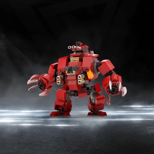 MOC 40K Mecha Game Ballistus Dreadnought Robot Building Block Model High-Tech Mecha Battle Robot Bricks Toys Kids Birthday Gifts - Image 4