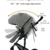 Lightweight Baby Stroller baby stroller 2 in 1 Stroller for baby car Comfort Baby Stroller 2 in 1 for newborn baby Free Shipping - Image 3