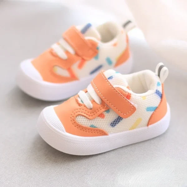 Baby Walking Mesh Shoes Soft Soled Functional Baby Casual Toddler Boy Shoes Toddler Girl Chunky Sneakers Running Shoes - Image 4