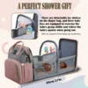 Mommy Bag Lightweight Portable Folding Crib Bed Large-capacity Travel Maternity Bags Baby Backpack Female Mommy Outting Bag - Image 6