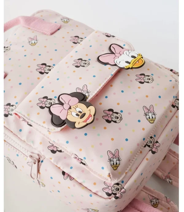 Disney cartoon Minnie Mouse New Kids Backpack Mini Schoolbag Girls and Boys Cute Shoulder Bag - Image 3