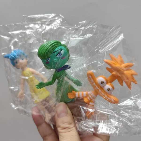 6Pcs/Set New Inside Out 2 Action Figure Toy Cartoon Movie Joy Anxiety Anger Sadness Disgust Fear Model Doll Figurines Kids Gift - Image 6