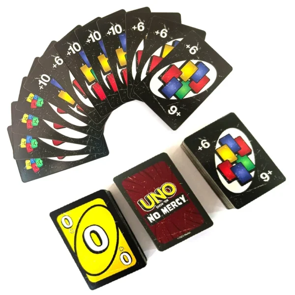 Uno No mercy Game Board Games UNO Cards Table Family Party Entertainment UNO Games Card Toys Children Birthday Christmas - Image 3