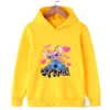 Disney Stitch Street Fashion Sweater for Boys and Girls, Children's Sports Pullover, Outdoor Sports Hoodie - Image 2