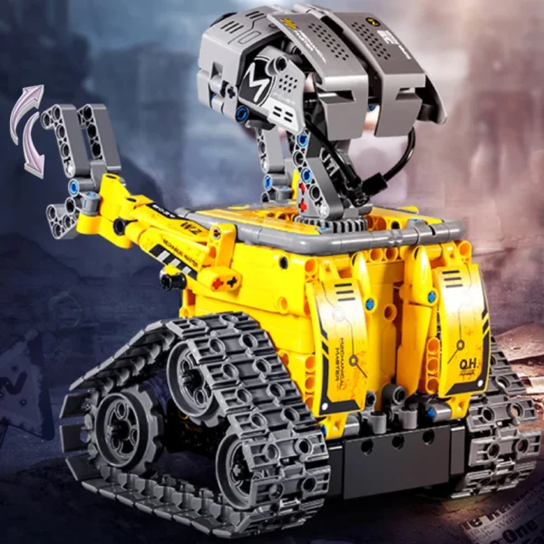 520pcs 3 in 1 City Technical RC Robot Excavator Racing Car Building Blocks Remote Control Bulldozer Truck Bricks Toys For Kids - Image 6