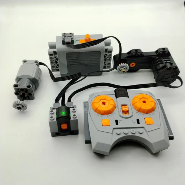 Technical Electronic building block RC set micro-motor refit accessories power functions Parts DIY Car Truck bricks kids toy - Image 6