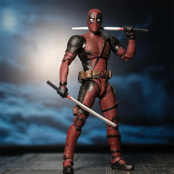 Deadpool & Wolverine Action Figure SHFiguarts Joint Movable New Mutants Wilson Comics Wade SHF Model Movie Toys for Kids Gift - Image 4