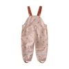 HONEYKING Children Waterproof Rain Pants Baby Jumpsuits Boys Girls Overalls Pants Fashion Kids Overalls - Image 5