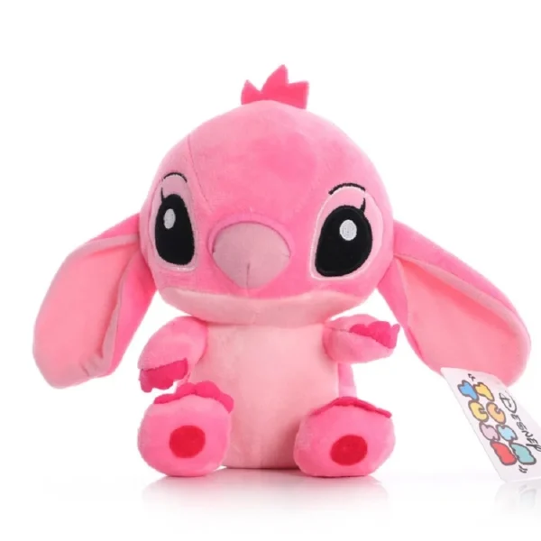 20cm Original Plush Stitch Baby Movie Cartoon Model Doll Children Action Figures Stuffed Toys Pendant Gifts - Image 3