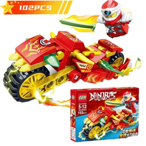 Lloyd War Armor Mech Mini Model Ninjago Action Figure Building Blocks Compatible boys Technic Anime Cities Kids Toys Gifts - Image 4