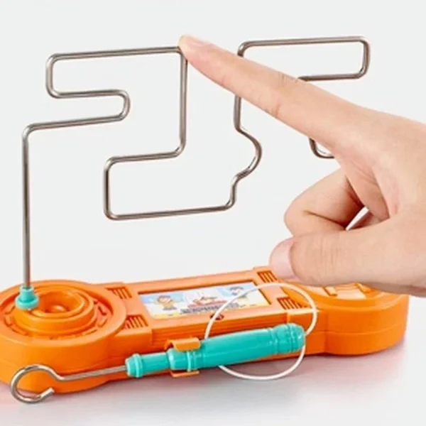 Kids Collison Electric Shock Toy Education Electric Touch Maze Game Party Funny Game Science Experiment Toys for Children Gift - Image 4