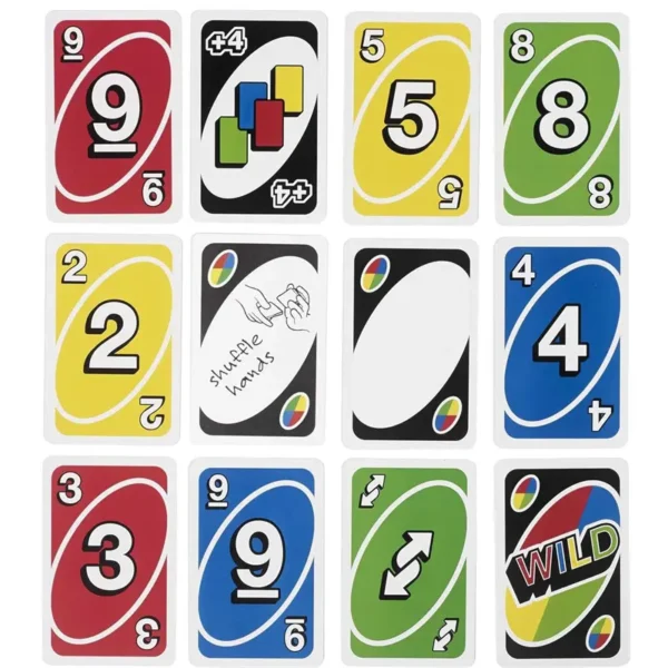 UNO Games Flip Dos Pokemon Avengers Anime Kids and Family Card Board Game Funny Uno Gifts - Image 3