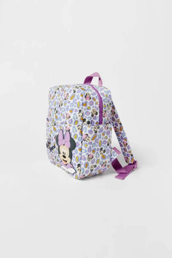 Minnie Cute Baby Girl Backpack Children Bag Fashion Popular Brand Kids Schoolbag Toddler Accessory Bags Cartoon Printed Disney - Image 4