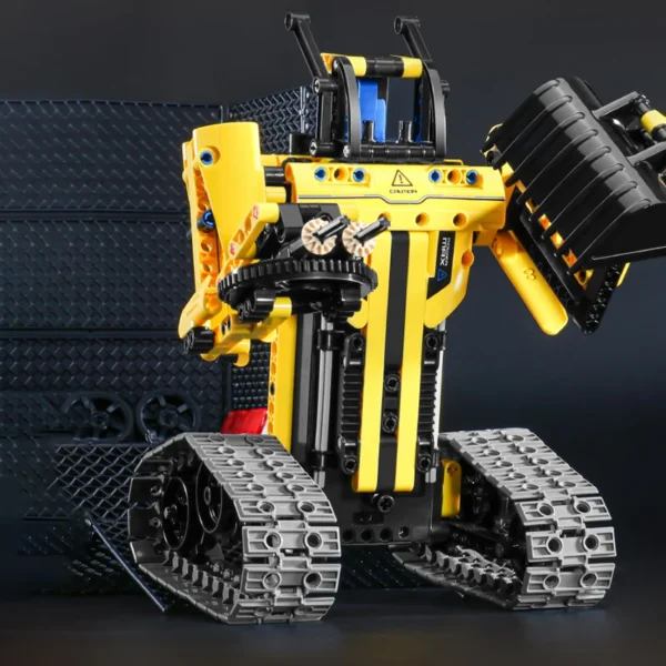 520pcs 3 in 1 City Technical RC Robot Excavator Racing Car Building Blocks Remote Control Bulldozer Truck Bricks Toys For Kids - Image 3