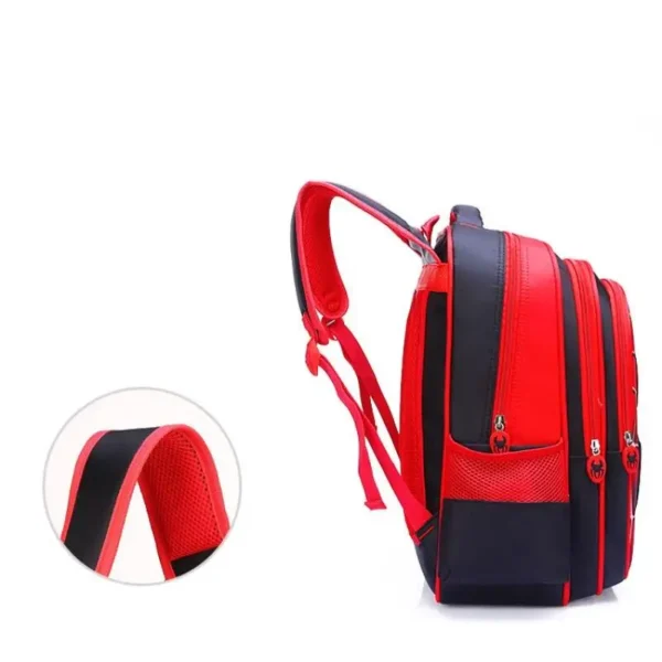 3D three-dimensional cartoon spider schoolbag set of children's schoolbag cute boys cartoon shoulder bag - Image 5