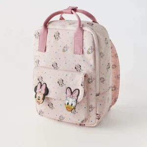 Disney cartoon Minnie Mouse New Kids Backpack Mini Schoolbag Girls and Boys Cute Shoulder Bag