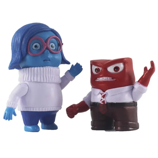 10pcs/Set Inside Out 2 Action Figure Toy Cartoon Movie Joy Anxiety Anger Sadness Disgust Fear Model Doll Figurines Kids Gift - Image 6