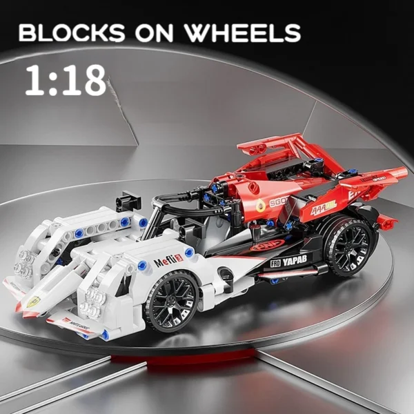 ToylinX F1 RC Race Cars Building Sets MOC Remote Control Car Building Blocks Car Cool Collectible Model Car Kits Building Toys - Image 4