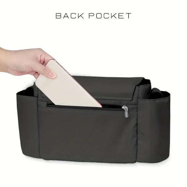 Stroller Organizer Bags Mummy Large Capacity Travel Hanging Bag Bottle Holder Pram Diaper Bags Baby Stroller Accessories - Image 2