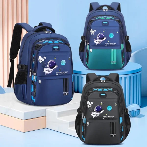 Backpack for Boys Schoolbag for Kids Children Teens Girls Elementary Middle Waterproof Lightweight Kid Bookbag Backpacks Daypack - Image 2