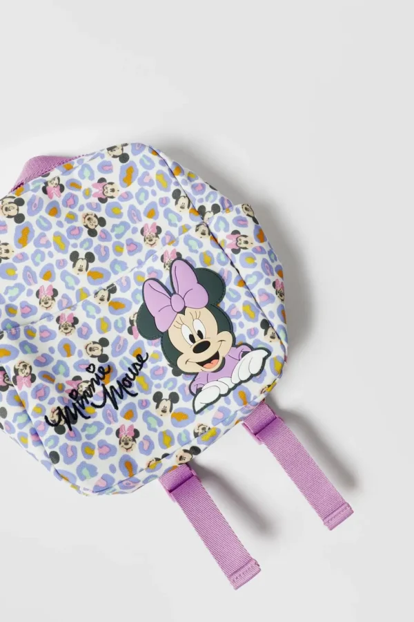 Minnie Cute Baby Girl Backpack Children Bag Fashion Popular Brand Kids Schoolbag Toddler Accessory Bags Cartoon Printed Disney - Image 3