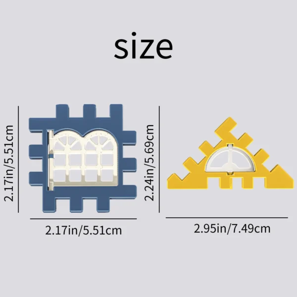 Large scale house building block simulation window design, kindergarten construction, creation of boys and girls large house bui - Image 5