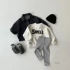 Baby Simple Solid Leggings Girls All-match Striped Skinny Pants Kids Cotton Elasticity Slim Pants Newborn Boy Stretch Trousers - Image 6