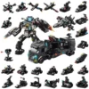 Compatible with Lego 585Pcs City Police Station SWAT Truck Car Building Blocks DIY Toys for Boys Kids Gifts - Image 2