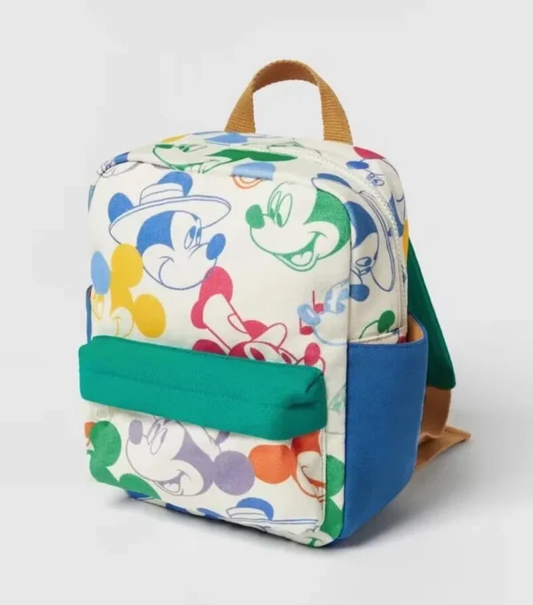 Printed Cartoon Mickey Children's Backpack Fashion Boutique Design Baby Kinderganter Schoolbag Kids Girl Boy Accessory Bag - Image 2