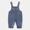 MILANCEL New Arrival Children Clothes Baby Girls Boys Overalls Solid Brief Style Toddler Denim Overol Jumpsuits - Image 3