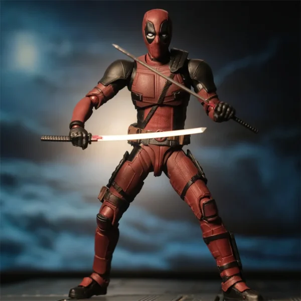 Deadpool & Wolverine Action Figure SHFiguarts Joint Movable New Mutants Wilson Comics Wade SHF Model Movie Toys for Kids Gift - Image 2