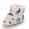Baby Non Slip Toddler Shoes Winter Male Infant Female Infant Cotton Snow Boots Multicolor Cartoon Middle Tube Boots 0-18 Months - Image 6