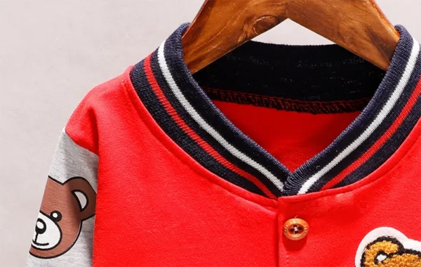 New Spring Autumn Baby Girls Boys Clothes Children Cotton Cartoon Jacket Toddler Fashion Sports Costume Infant Kids Sportswear - Image 6