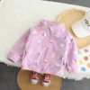 New Autumn Winter Children Girls Clothes Baby Coat Kids Cute Fashion Thickened Jacket Toddler Casual Costume Infant Sportswear - Image 5
