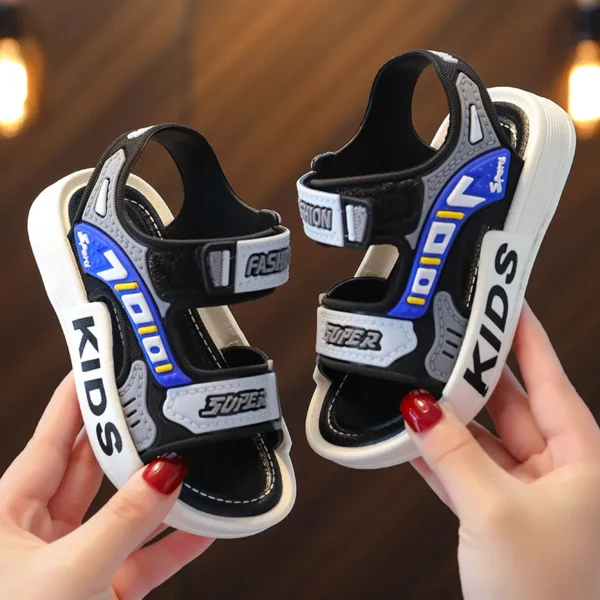 Breathable Sport Sandals Summer Sandals for Boys Casual Beach Shoe Comfortable Soft Sole Kids Shoes Fashion Non-slip Sandalias - Image 2