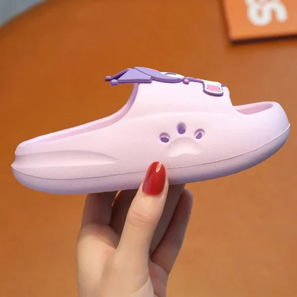 Sanrio Children's Cute Indoor Home Slippers Boys and Girls Outside Beach Sandals Slippers Anti-slip Bathroom Sandals EVA Sandals - Image 4
