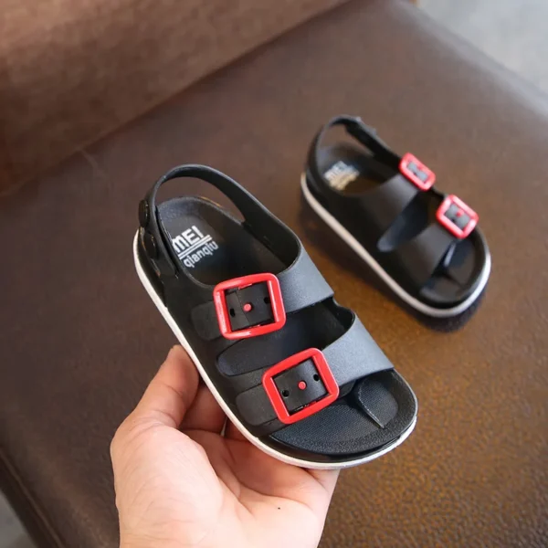 Kids Sandals Boys Girls Beach Shoes Soft Lightweight Closed-Toe Outdoor Children's Toddler Sandasl for Baby Shoes Summer - Image 3