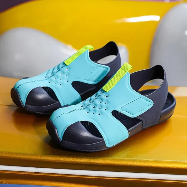 Classic Baby Boys Sandals Summer Kids Girls Beach Sandals Breathable Candy Color Sport Sandals for Toddler Baby Shoes Size 22-33 - Image 3