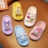 Sanrio Children's Cute Indoor Home Slippers Boys and Girls Outside Beach Sandals Slippers Anti-slip Bathroom Sandals EVA Sandals
