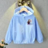 Baby Girls Spring Autumn Frozen Jacket Coats Clothes Little Girls Cartoon Elsa Anna With Hooded Collar Sweatshirt Kids Clothing - Image 3