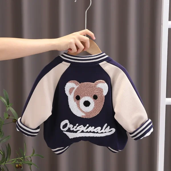 New Spring Autumn Baby Girls Clothes Children Boys Fashion Jacket Kids Coat Clothing Toddler Casual Costume Infant Sportswear - Image 5