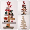 Desktop Christmas Tree Santa Claus DIY Decoration Wooden Christmas Signs Plaque Xmas Decoration 2024 New Years Party Gifts - Image 6