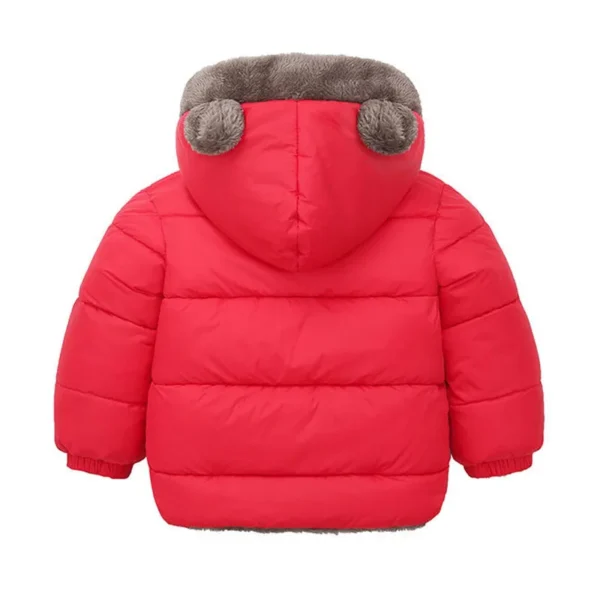 2024 Boys Jackets Children Hooded Outerwear Girls Warm Jacket Children Clothing Baby Outerwear Fashion Kids Zipper Coat Jacket - Image 3