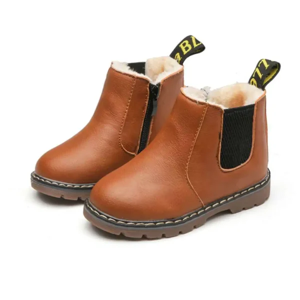 New Fashion Snow Boot Winter Children Shoes Waterproof Fabric Non-Slip Boy Girl Cotton Shoes Kids Snow Boots Warm Outdoor Boots - Image 6