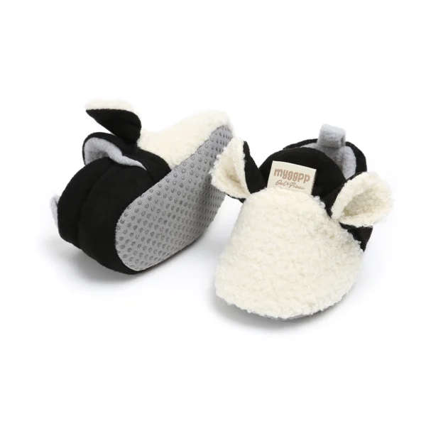 MYGGPP Cute Cartoon Comfortable Boots For Baby, Soft And Warm Plus Fleece Boots For Indoor Outdoor Walking, Autumn And Winter - Image 3