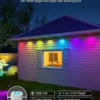 Permanent 100ft Smart Outdoor Lights 72 LED Lights Cool/Warm Eaves Lights IP65 Waterproof Christmas Halloween Party - Image 5