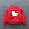Sanrio Hello Kitty Girls Jacket Coats 2024 Spring Autumn Baby Kids Cartoon Long Sleeve Zipper Casual Outerwear Children Clothing - Image 6