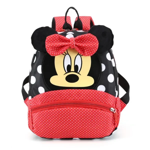 5 Style Disney Cartoon Backpack For Baby Boys Girls Minnie Mickey Mouse Children Lovely Schoolbag Kindergarten Kids Toys - Image 4